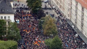 В Германии прошли демонстрации сторонников и противников миграции