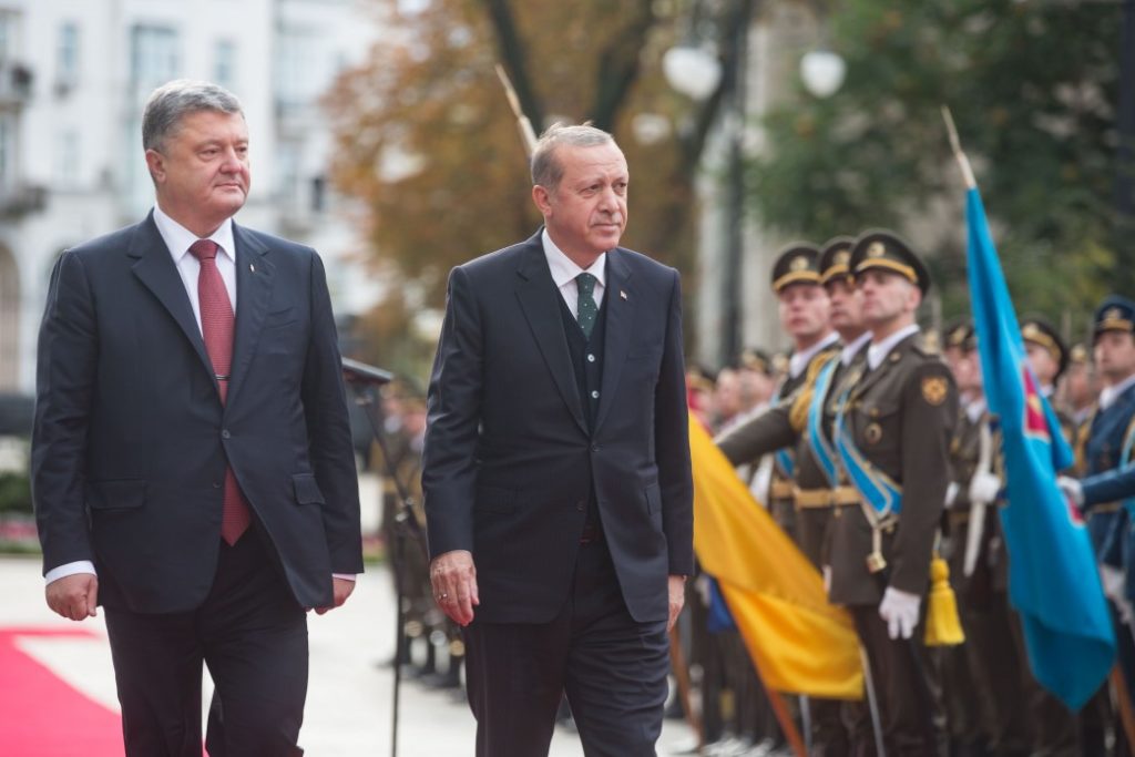 Визит президента Турции Рэджепа Эрдогана в Киев. 9 октября 2017