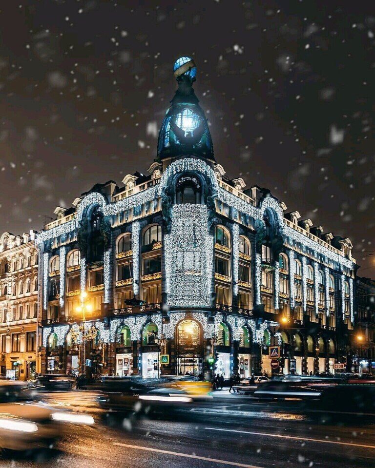 Санкт-Петербург зимой