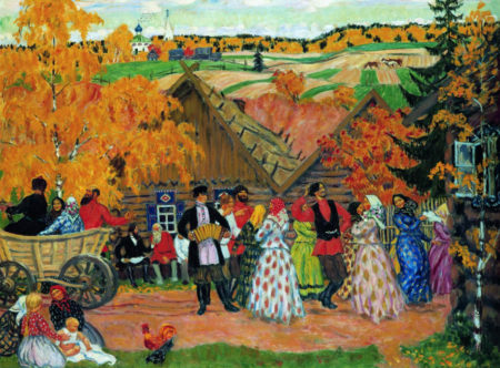Деревенский праздник, 1914 год. Латвийский Национальный художественный музей, Рига, Латвия