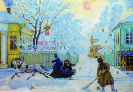 Морозный день, 1913 год. Саратовский государственный художественный музей имени А.Н. Радищева, Саратов