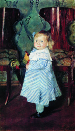 Портрет И.Б. Кустодиевой 1906 год. Национальный художественный музей Республики Беларуссия, Минск