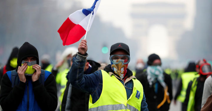 Протесты во Франции