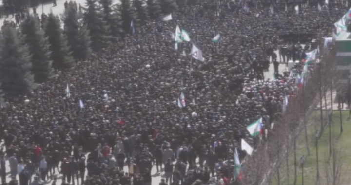 Протесты в Ингушетии