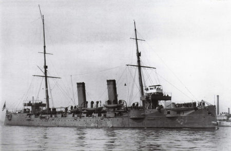 Бронепалубный крейсер "Читозе"