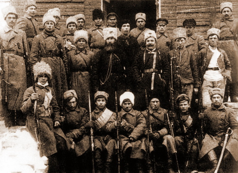 Участники партизанской армии Тамбовской губернии
